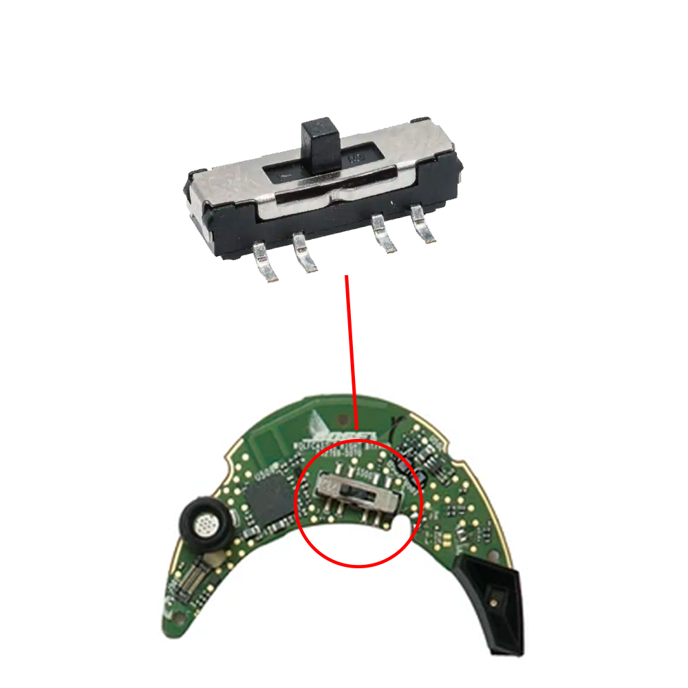 Bose QuietComfort QC 35 QC35 I II Replacement Red Green Power Plastic  Button Switch - Parts