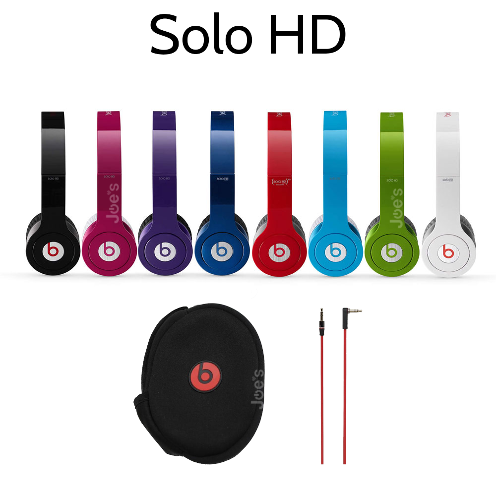 Beats by Dr. Dre Solo HD Wired Headphones Refurbished
