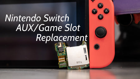 Nintendo Switch AUX Jack/Game Slot Replacement Tutorial