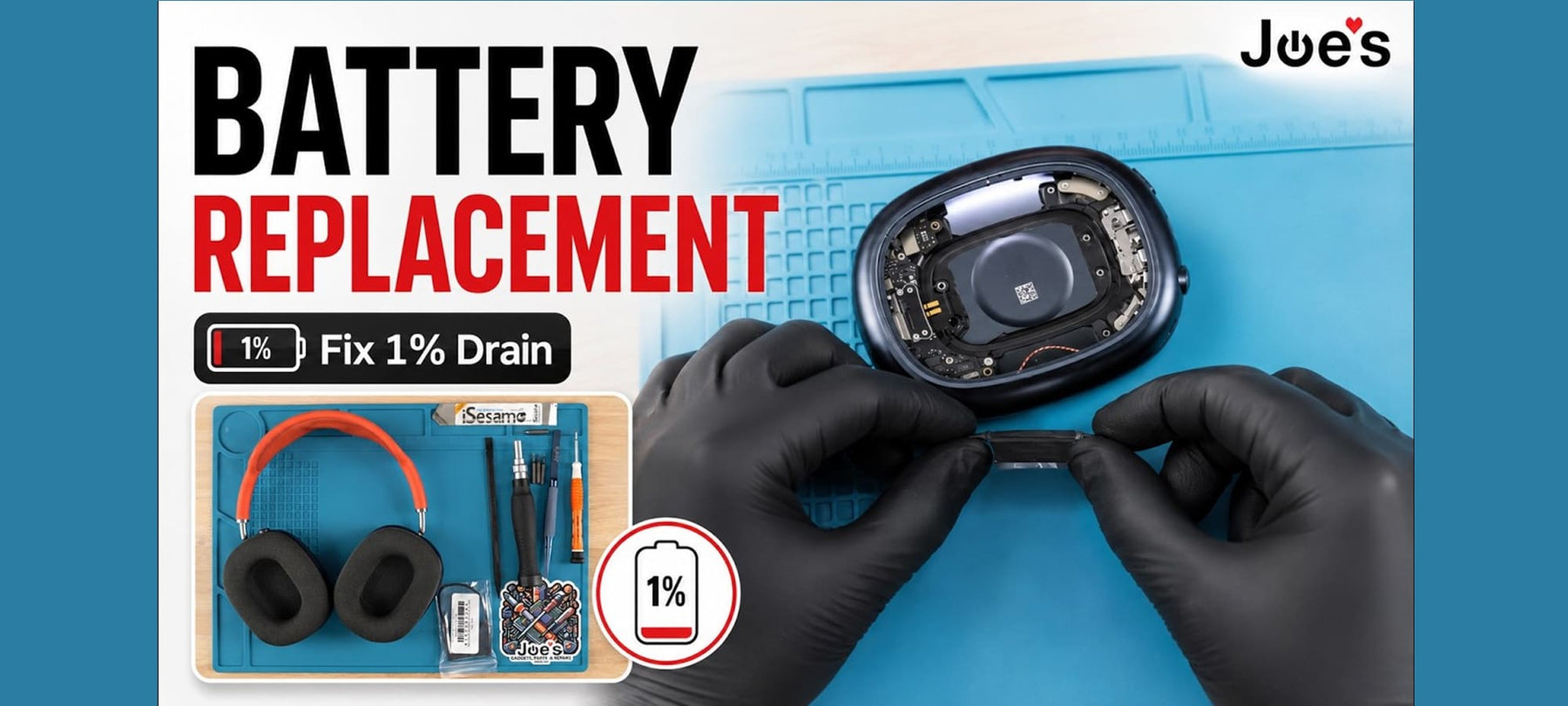 Apple AirPods Max Battery Replacement Thumbnail