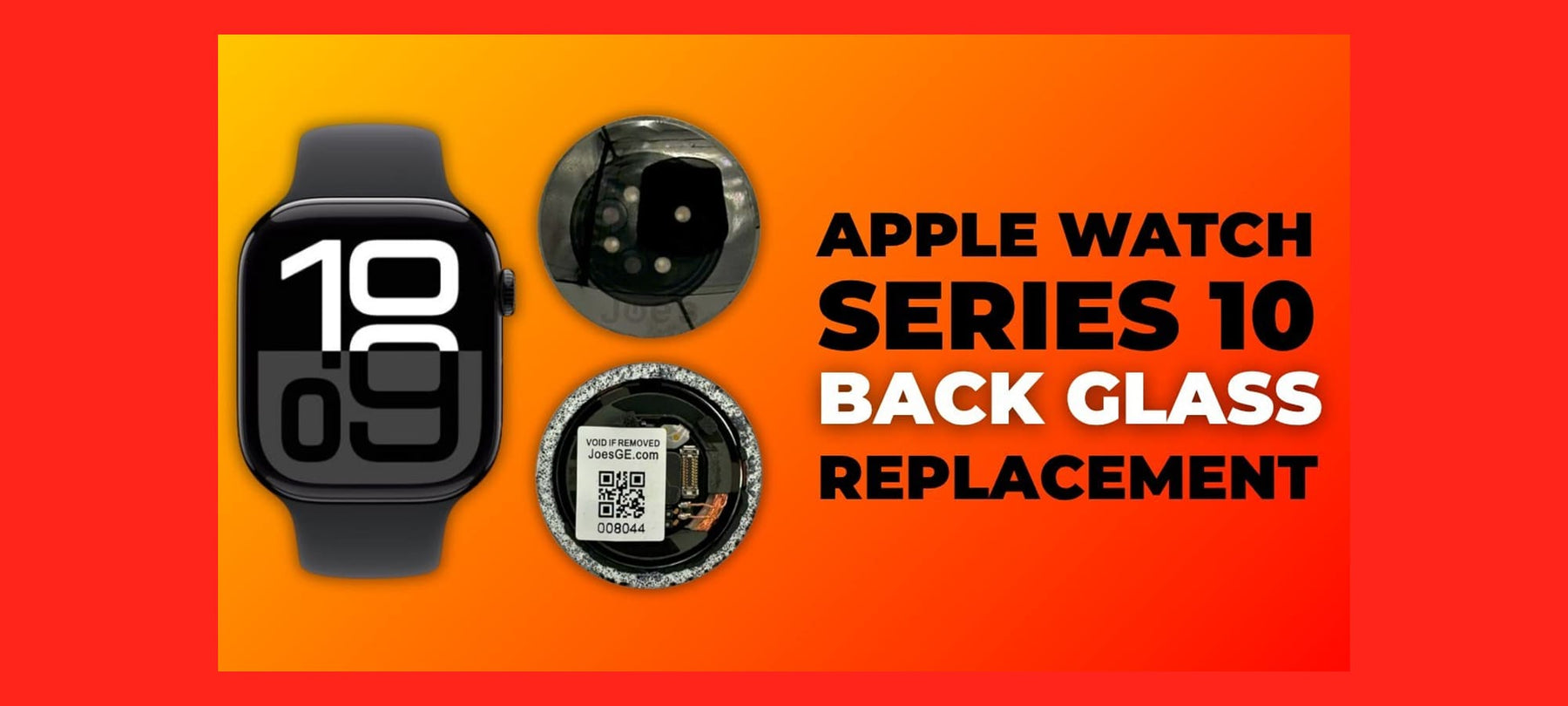 Apple Watch Series 10 Back Glass Cover Replacement Thumbnail