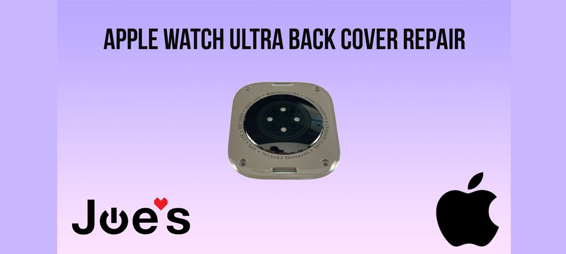 Apple Watch Ultra Back Cover Replacement Thumbnail