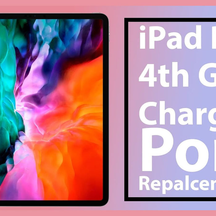 Apple iPad Pro 12.9-Inch 2018 2020 3rd 4th Gen USB-C Charger Port Replacement Thumbnail