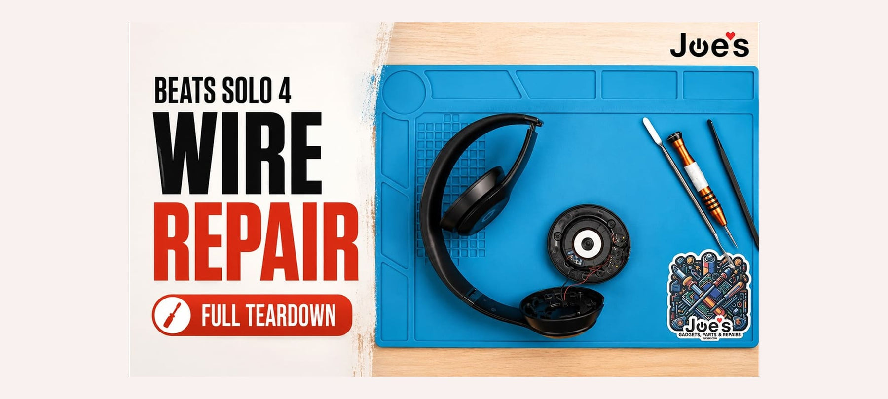 Beats Solo 4 Main Wire Replacement Thumbnail