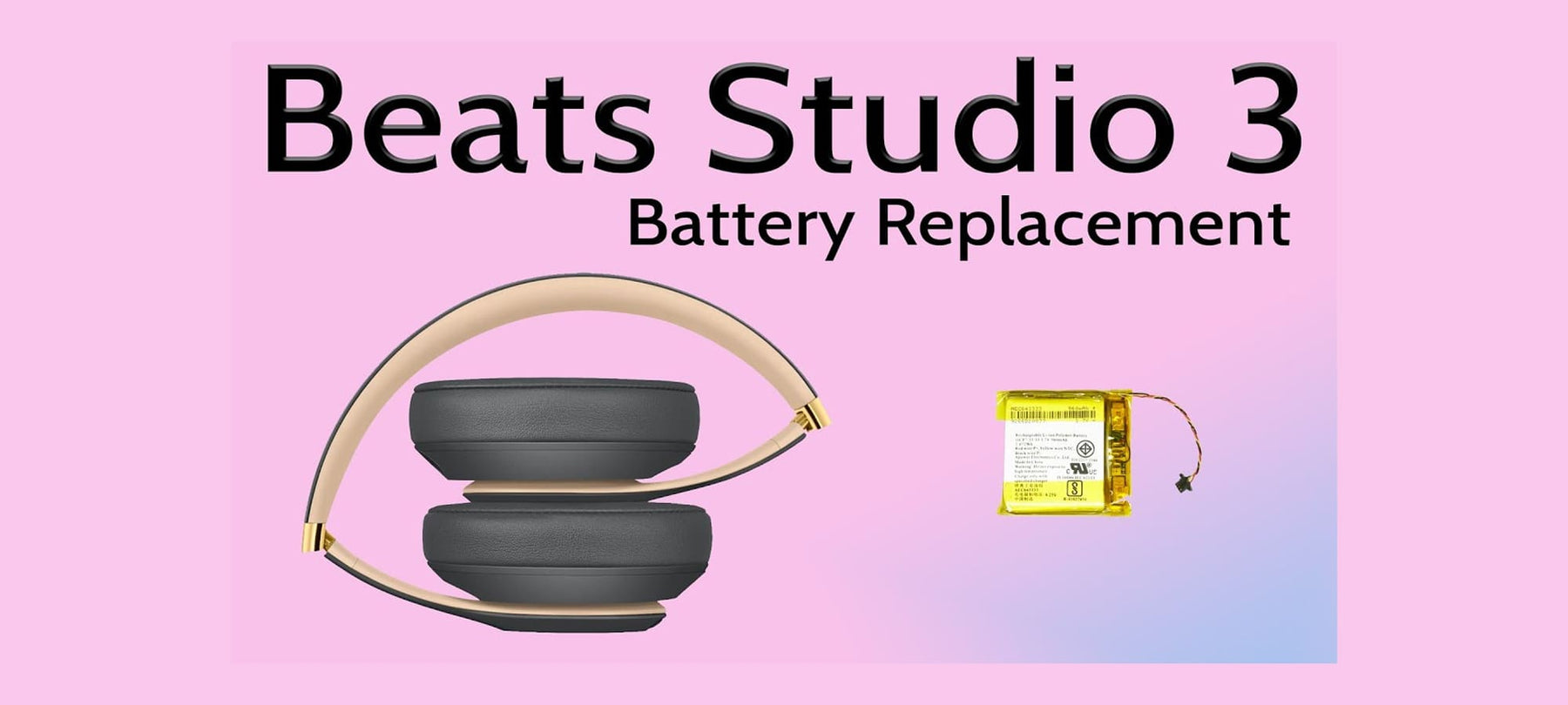Beats Studio 3 Battery Replacement Thumbnail