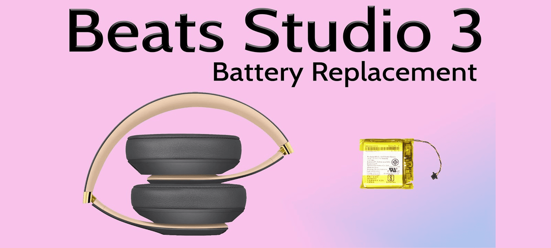 Beats Studio 3 Wireless Battery Replacement Thumbnail
