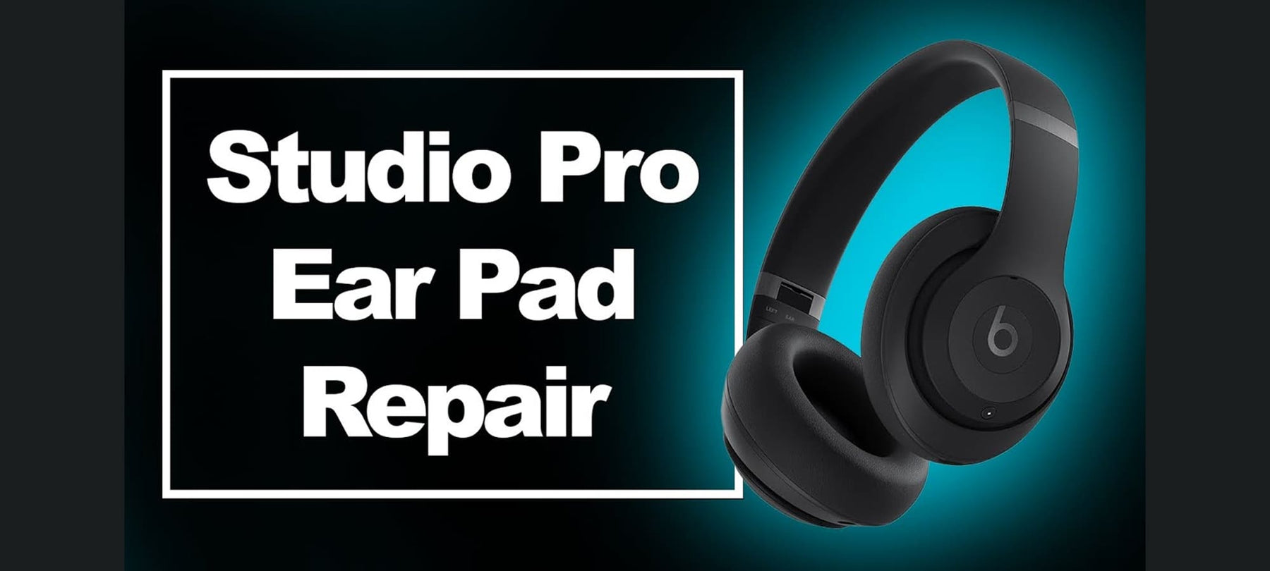 Beats Studio Pro Wireless Earpad Cushion Muff Replacement Thumbnail