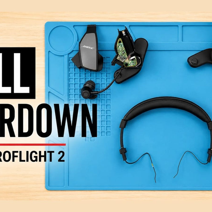 Bose ProFlight Series 2 Aviation Headsets Teardown Thumbnail