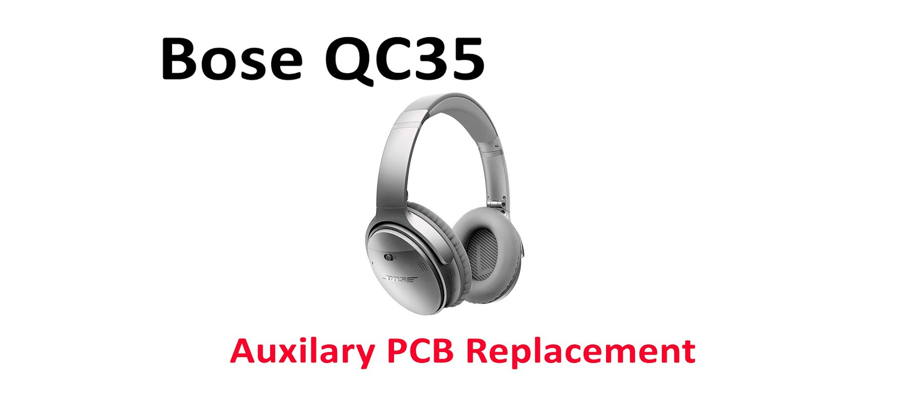 Bose QuietComfort (QC) 35 AUX Port Replacement Thumbnail