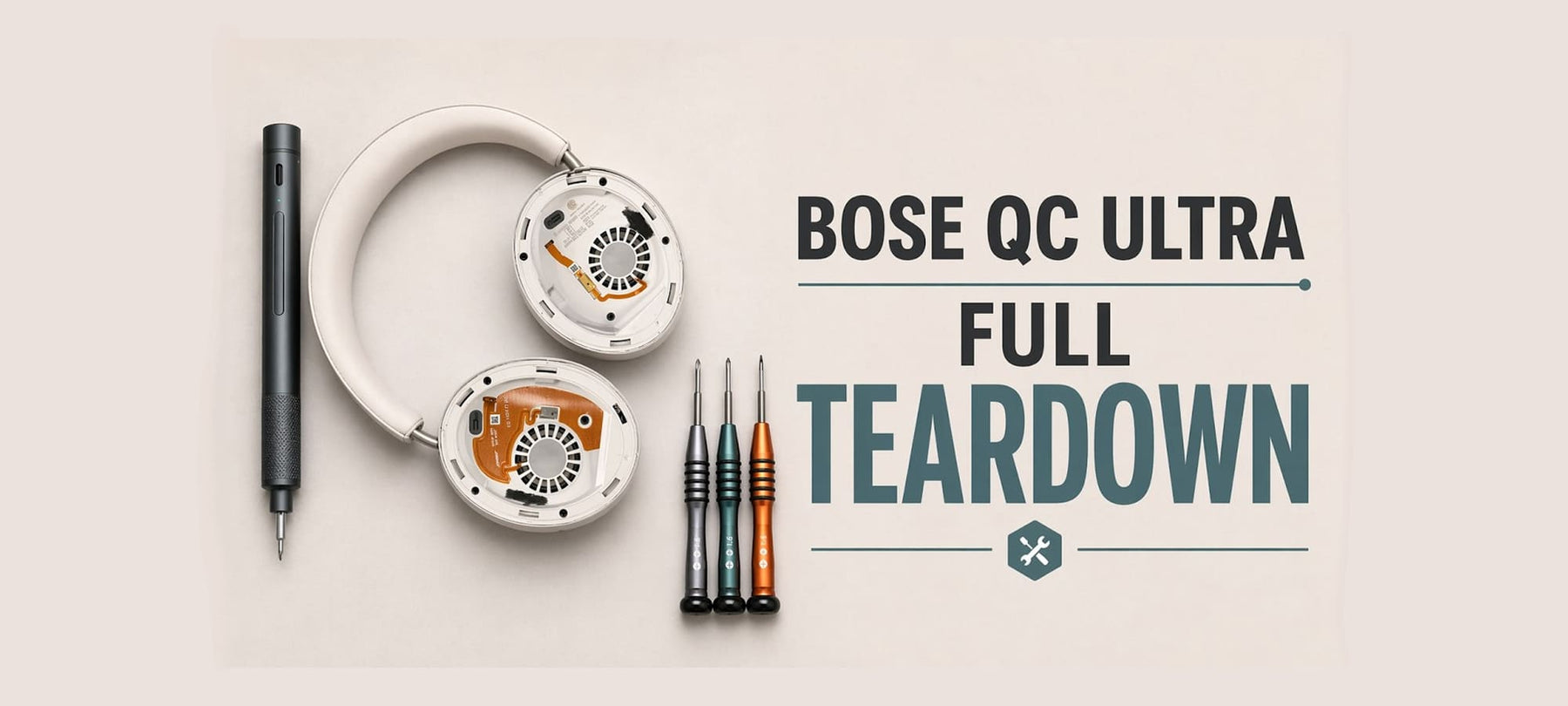 Bose QuietComfort (QC) Ultra Teardown Thumbnail