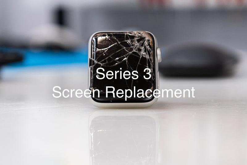 Cracked Glass Cracked Screen Apple Watch Cracked Broken LCD Screen