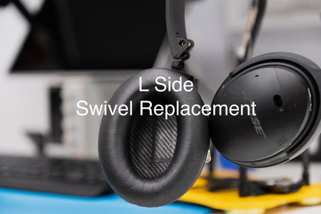 How to Replace Bose QC35 I and II Left Side Metal Hinge Swivel