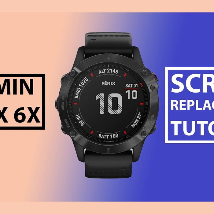 Garmin Fenix 6X and 6X Pro (Standard and Solar) Screen Replacement Thumbnail