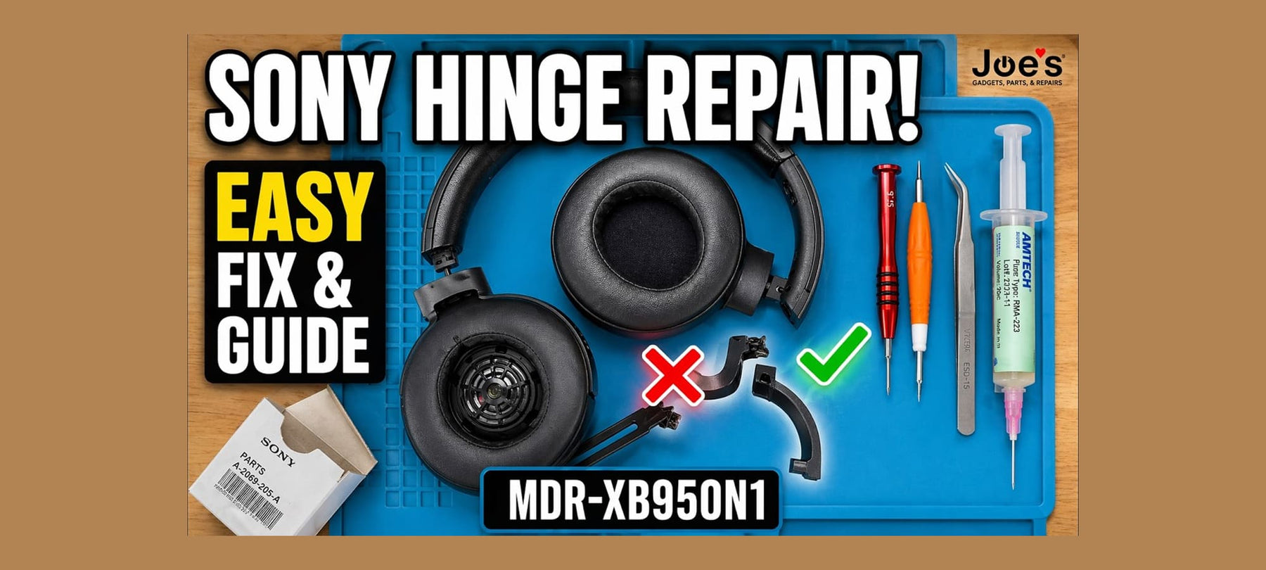 Sony MDR-XB950N1 Hinge Swivel Replacement Thumbnail