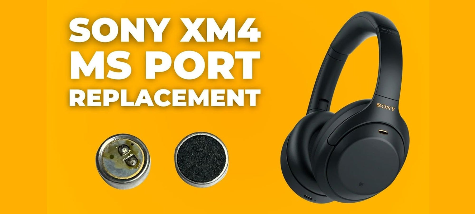 Sony WH-1000XM4 Speaker MS Port Replacement Thumbnail