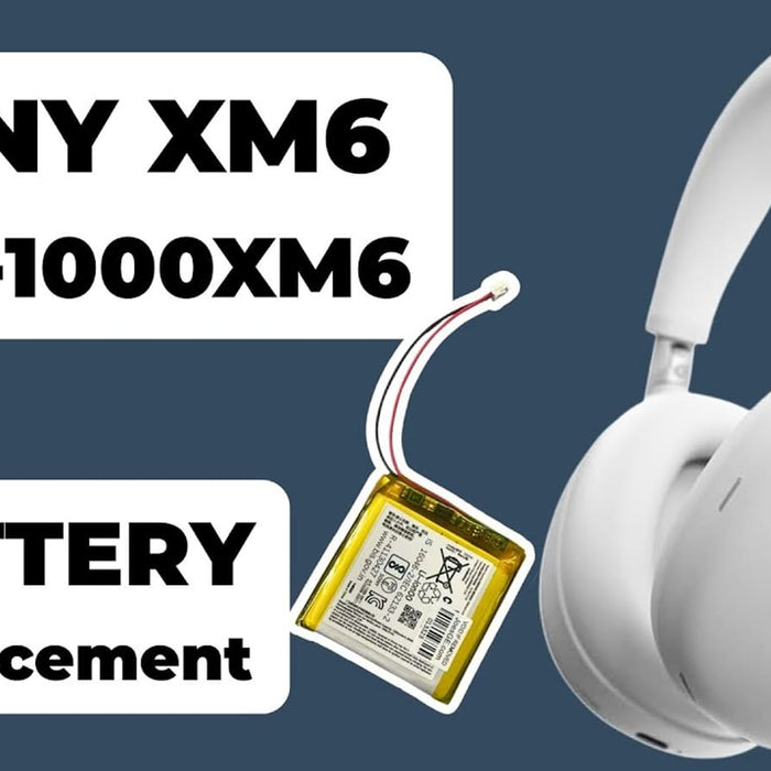 Sony WH-1000XM6 Battery Replacement Thumbnail