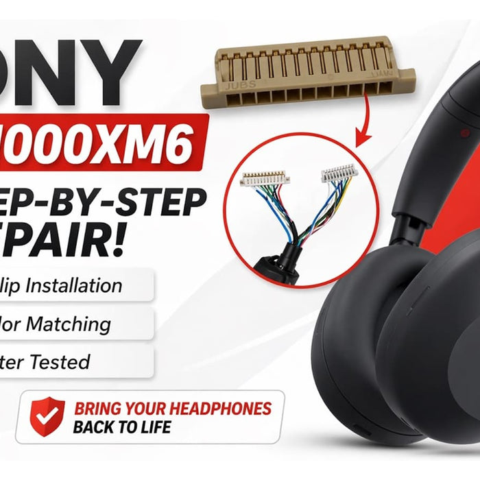 Sony WH-1000XM6 Headband Main Wire 12-pin Connector Replacement Thumbnail