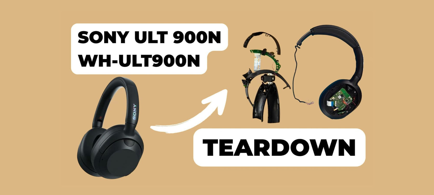 Sony WH-ULT900N Full Teardown Thumbnail