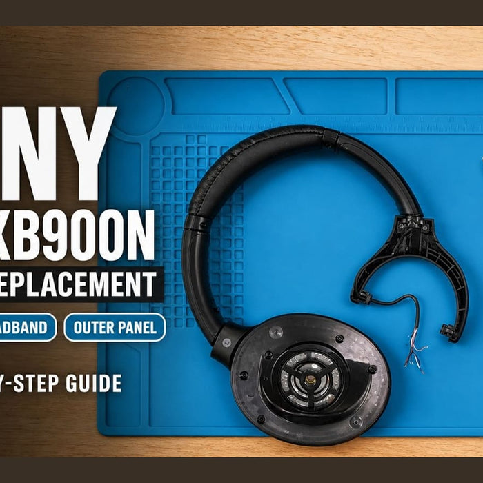 Sony WH-XB900N Earpad, Headband Leather Cover, Outer Panel Replacement Thumbnail