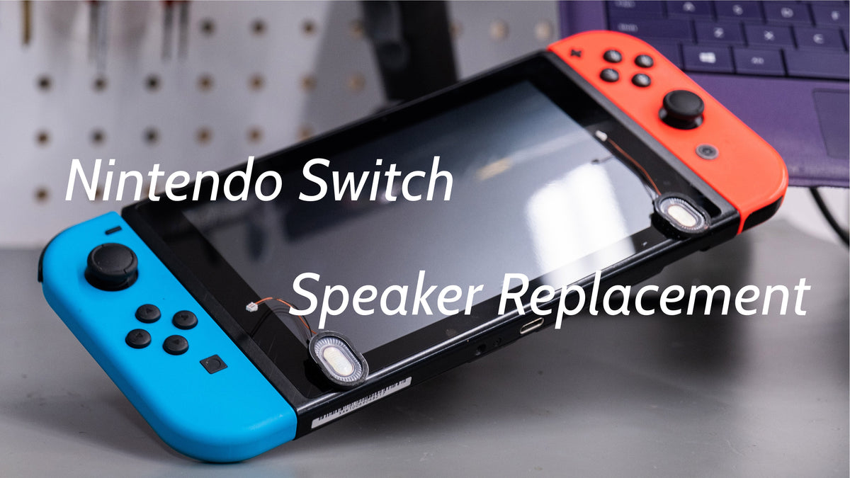 Nintendo Switch Speaker Replacement Fix Tutorial — Joe's Gaming