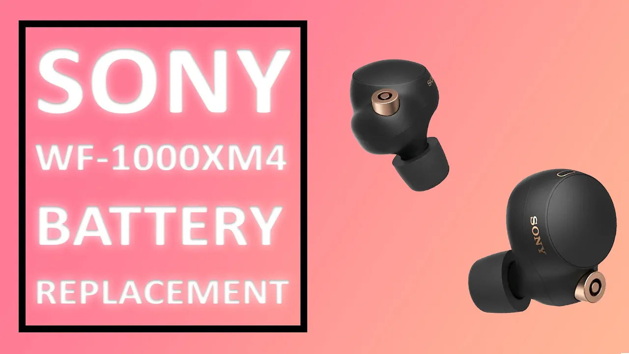 How to Replace a Dead or Dying Battery on the Sony XM3 and XM4 In-Ear Earbuds (DIY Repair Guide)