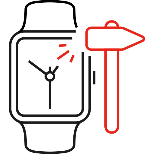 Apple Watch Series 8 Cracked Or Broken LCD Screen Display Repair