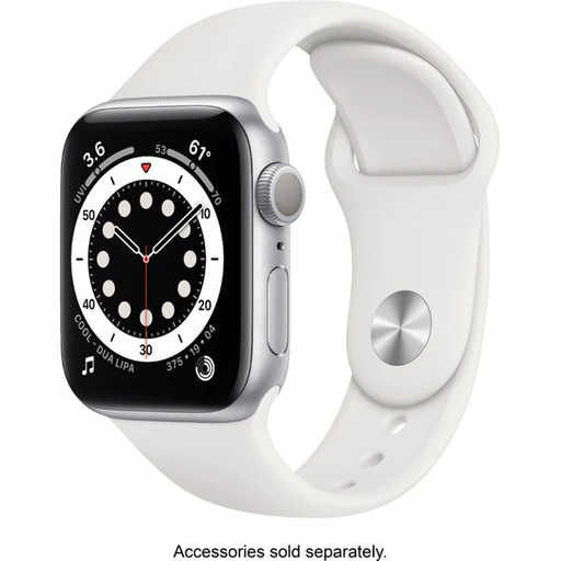 Apple Watch Series 6 (GPS) 40mm Aluminum Case (Silver) - Refurbished