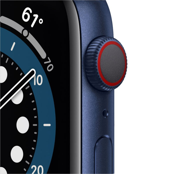 Apple Watch Series 6 (GPS + Cellular) 44mm Aluminum Case (Blue) - Refurbished