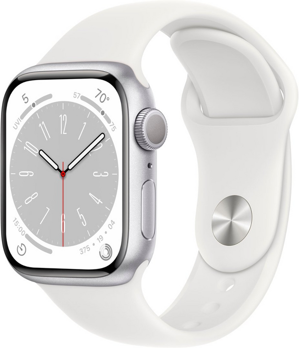 Apple Watch Series 8 (GPS) 41mm Aluminum Case (Silver) - Refurbished