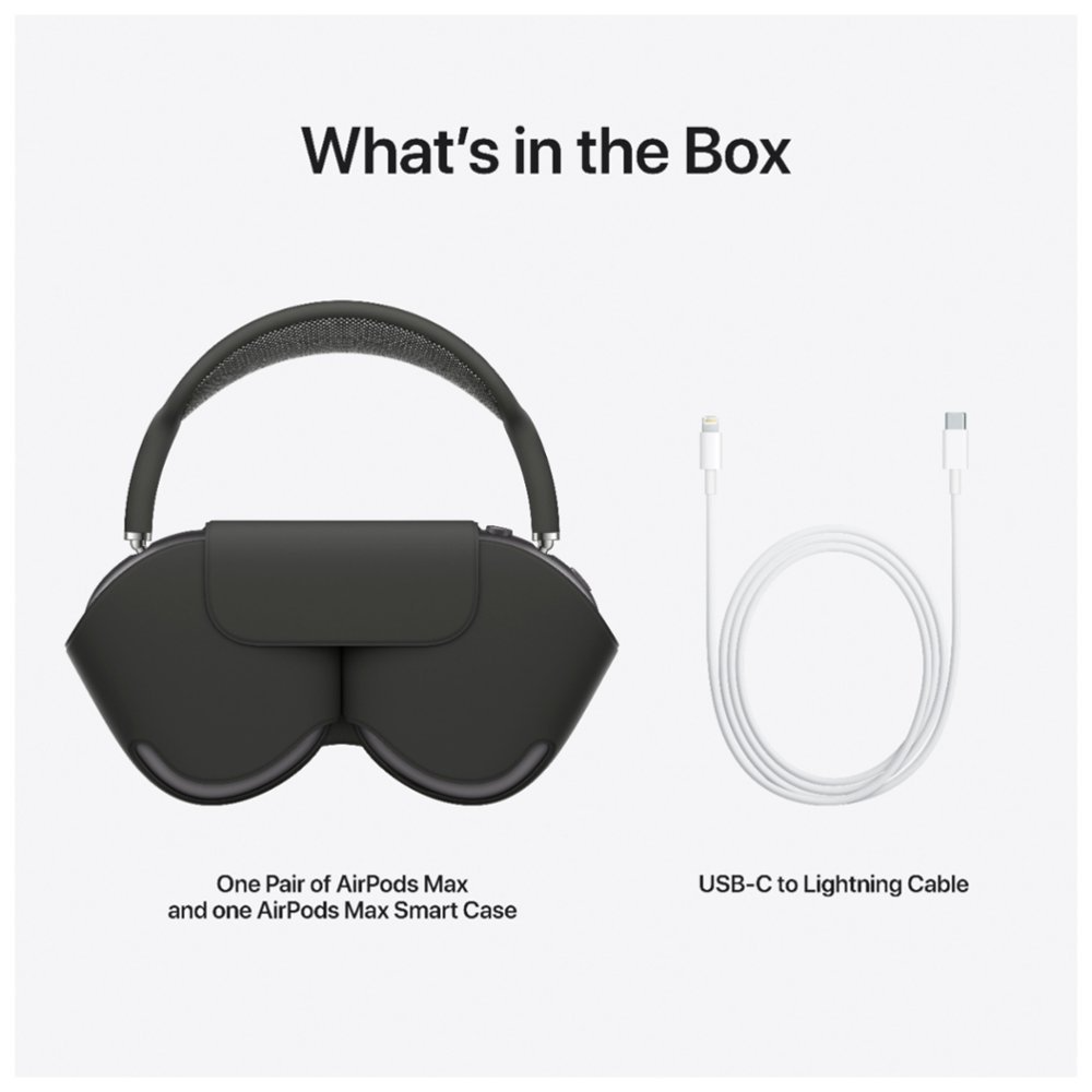 Apple AirPods Max On-Ear Noise-Cancelation Headphones + Case