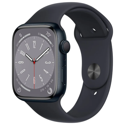 Apple Watch Series 8 (GPS) 45mm Aluminum Case (Midnight) - Refurbished