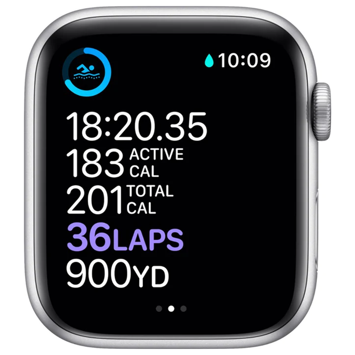 Apple Watch Series 6 (GPS) 44mm Aluminum Case (Silver) - Refurbished