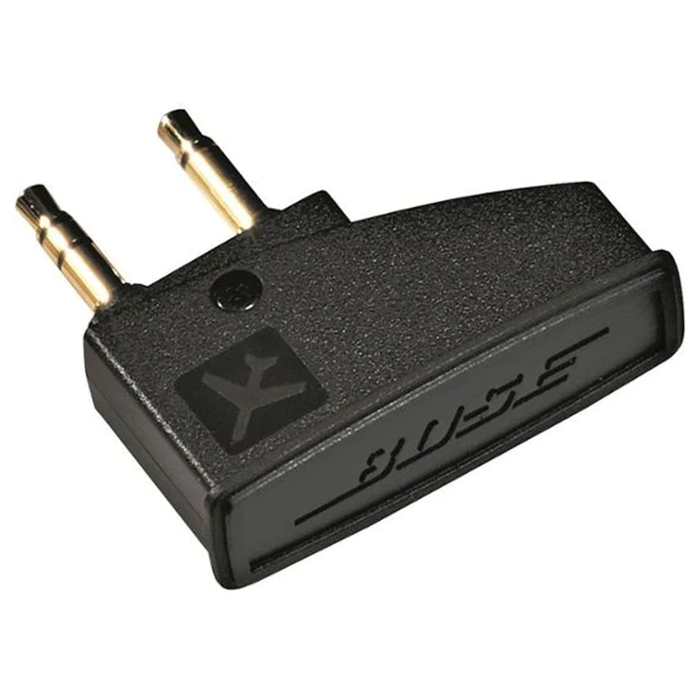 Bose QuietComfort Headphones Airline Airplane Adapter (Black) - Accessories
