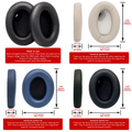 Sony Headphones WH-1000XM4 XM4 Ear Pad Cushions Replacements + Pry Tool - Parts