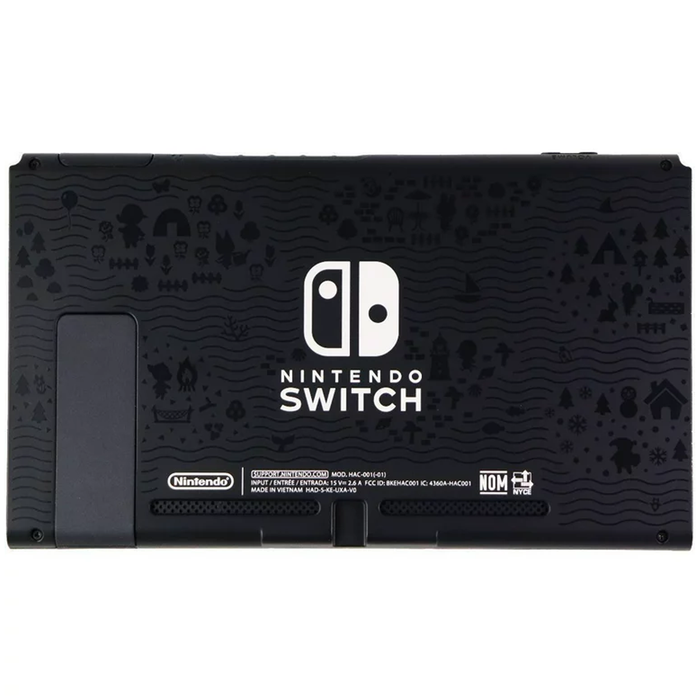 Nintendo Switch 32GB Video Game Console Special Edition "Animal Crossing" (Black) - Refurbished