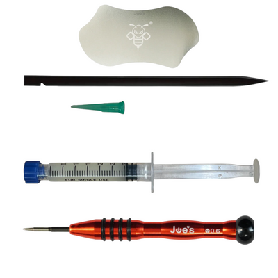 Apple Watch Series 1, 2, 3, 4, 5, SE, SE 2nd, 6, 7, 8, 9 Back Cover + Screen Fix Repair - Kit