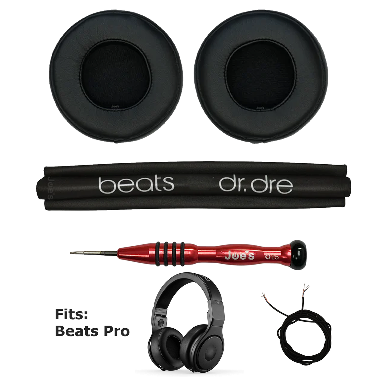 Beats By Dre Pro Headphones Monster Headband Muff & Wire Beats By Dre Pro Headphones Monster Headband Muff & Wire