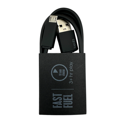 Beats Micro-USB Charger Cable 1M / 3.3 ft Replacement (Black or Red) - Accessories
