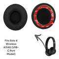 Beats By Dre Solo 4 Wireless (A3140) USB-C Ear Pad Earpad Ear Pad Muffs Replacements - Parts