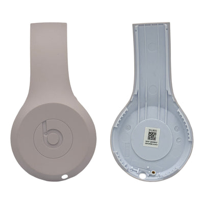 Right side outside panel replacement part for Beats Solo 4 Wireless headphones in cloud pink color, genuine OEM.