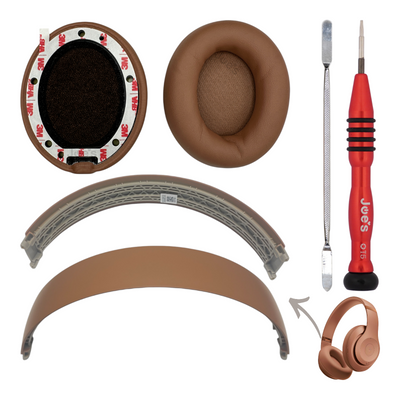 Beats By Dre Studio Pro Wireless Headband Arch + Ear Pad Cushions Replacement (New) - Parts