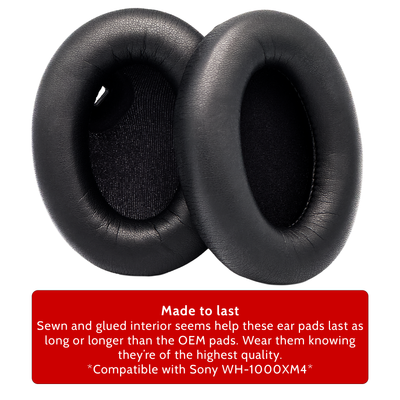 Sony Headphones WH-1000XM4 XM4 Ear Pad Cushions Replacements + Pry Tool - Parts