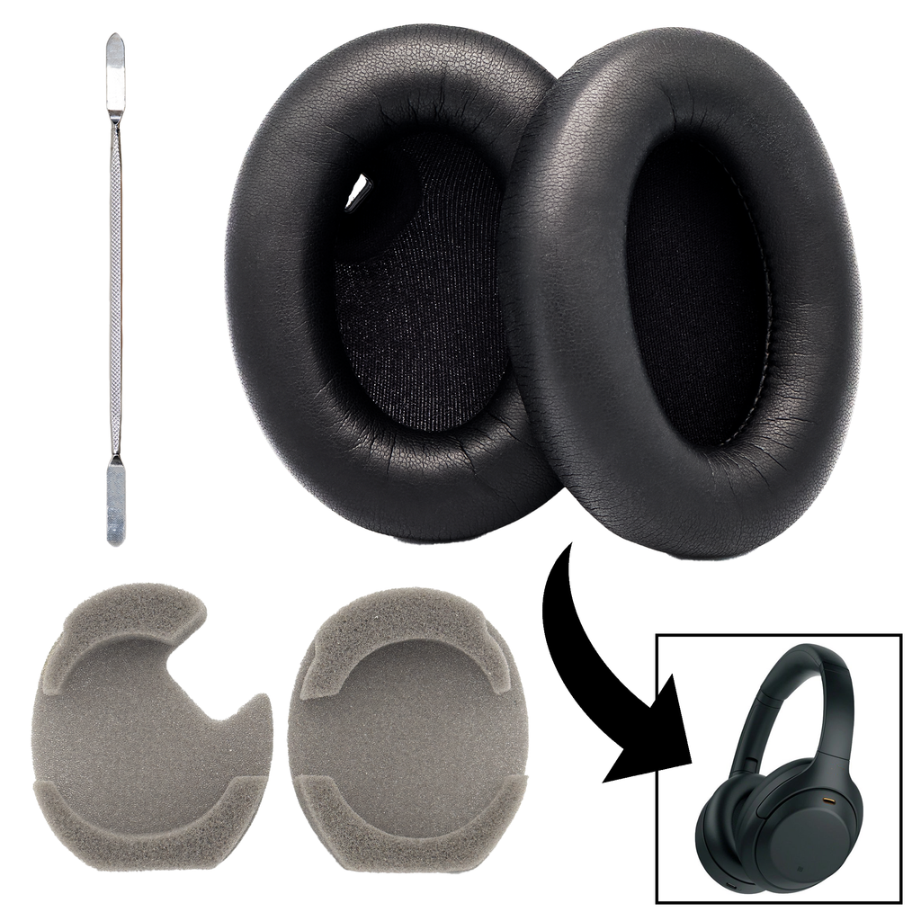 【パッド新品】SONY WH-1000XM4 Sony Headphones WH-1000XM4 XM4 Ear Pad Cushions Replacements + Pry