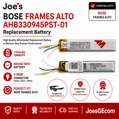 Bose Frames Alto AHB330945PST-01 Battery 110mAh Aftermarket Replacement Parts