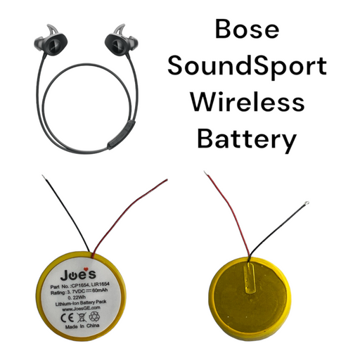 Bose SoundSport Wireless Li-Ion Battery Replacement CP1654 New - Parts
