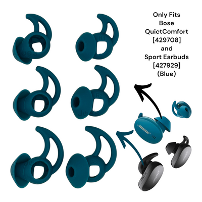 Replacement Ear Tips for Bose QuietComfort 429708 & Sport 427929 Earbuds – JoesGE Upgraded Fit (S/M/L)