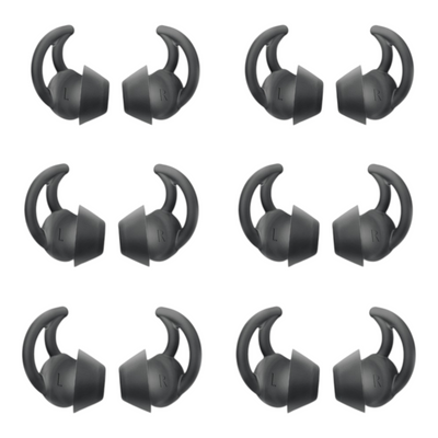 Bose QC30 QC20 Proflight SoundSport Wireless Free StayHear+ Ear Tips Rubber Gels 3 Pairs - Accessories