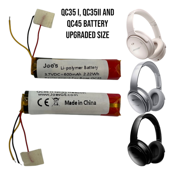 Bose Quietcomfort QC35 I QC35 II Li-Ion Battery Replacement 600mah - Parts