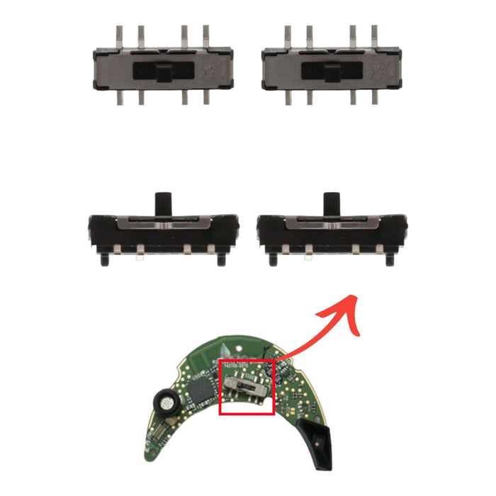 Bose QuietComfort 45 35 I II Power Button Sliding Spring Switch Replacement - Parts
