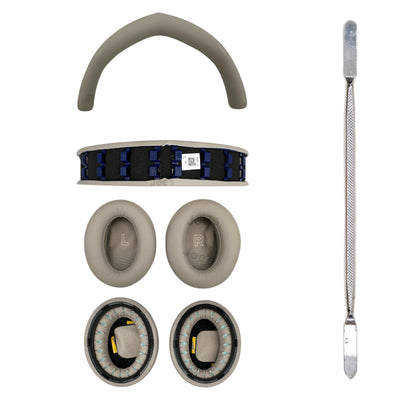 Bose QC Ultra OEM Headband Cushion + Ear Pads + Pry Tool Kit Replacement Parts